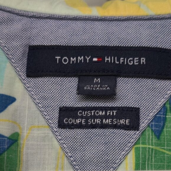 TOMMY HILFIGER HAWAIIAN STYLE 100% COTTON - SIZE M - Picture 6 of 6